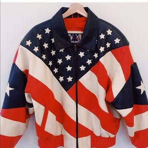 Americana bomber jacket